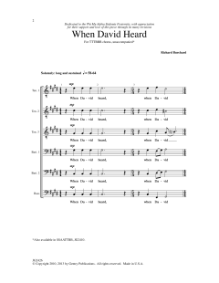 When David Heard von Richard Burchard (Download) 