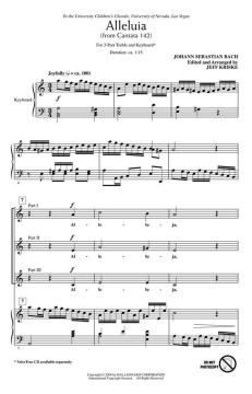 Alleluia (From Cantata 142) von Johann Sebastian Bach (Download) 