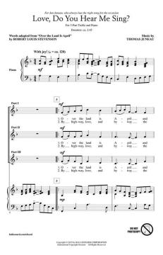 Love, Do You Hear Me Sing? von Thomas Juneau (Download) 