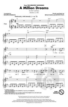 A Million Dreams von Benj Pasek (Download) 