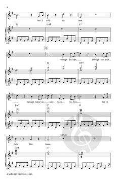 A Million Dreams von Benj Pasek (Download) 
