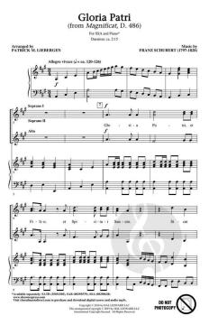 Gloria Patri von Franz Schubert 