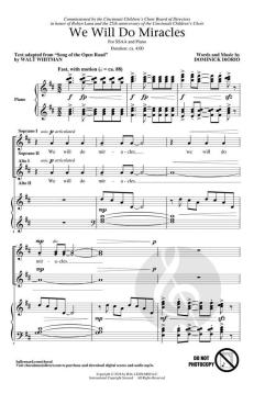 We Will Do Miracles von Dominick DiOrio 