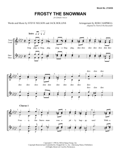 Frosty the Snowman von Steve Nelson (Download) 