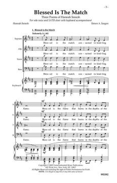 Three Choral Works from "A Voice Called" von Simon Sargon (Download) 