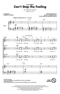 Can't Stop The Feeling (Max Martin) 