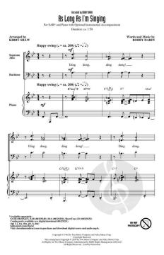 As Long As I'm Singing von Bobby Darin (Download) 