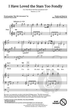 I Have Loved the Stars Too Fondly von Heather Sorenson (Download) 