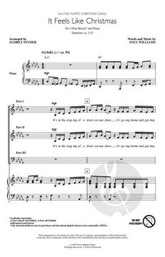 It Feels Like Christmas von Paul Williams (Download) 