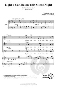 Light a Candle on This Silent Night von Glenda E. Franklin (Download) 