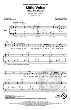 Little Voice (Main Title Theme) von Sara Bareilles (Download) 