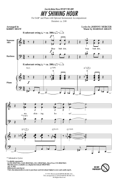 My Shining Hour von Harold Arlen (Download) 