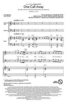 One Call Away von Charlie Puth (Download) 