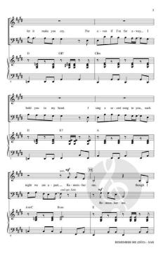 Remember Me von Kristen Anderson-Lopez (Download) 