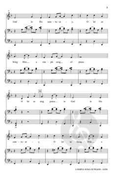 A Simple Song of Praise von Karen Crane (Download) 