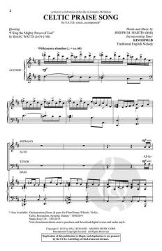 Celtic Praise Song von Joseph M. Martin 