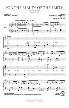 For the Beauty of the Earth von Conrad Kocher (Download) 