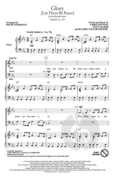 Glory (Let There Be Peace) von Matt Maher (Download) 