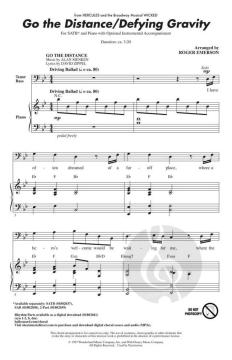 Go the Distance - Defying Gravity von Alan Menken (Download) 