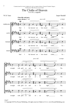 The Cloths of Heaven von Jasper Randall (Download) 