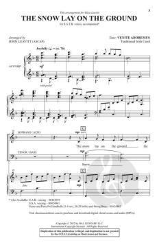 The Snow Lay on the Ground (Download) 