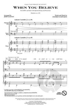 When You Believe von Stephen L. Schwartz (Download) 