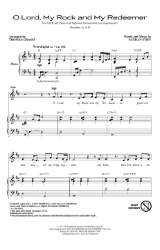 O Lord, My Rock and My Redeemer (Download) 
