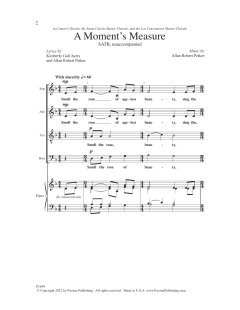A Moment's Measure von Allan Robert Petker 