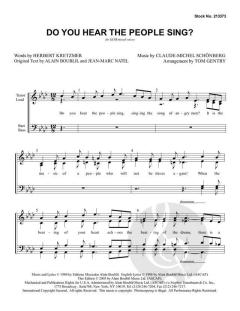Do You Hear the People Sing? von Jean-Marc Natel (Download) 