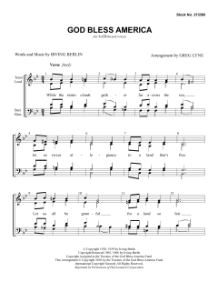 God Bless America von Irving Berlin (Download) 