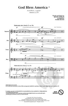 God Bless America von Irving Berlin 