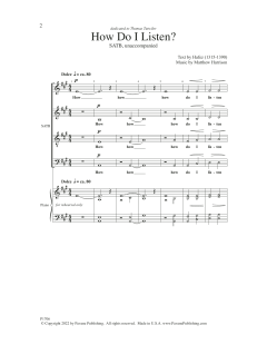 How Do I Listen? von Matthew Harrison 