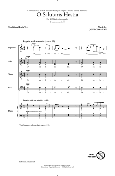 O Salutaris Hostia (John Conahan) 