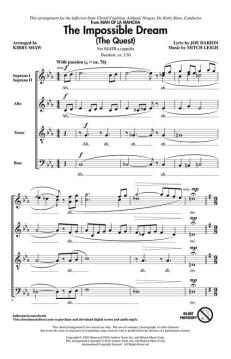 The Impossible Dream (The Quest) von Joe Darion (Download) 