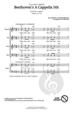 Beethoven's A Cappella 5th von Ludwig van Beethoven 