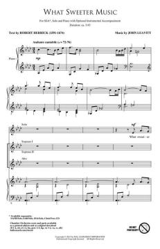 What Sweeter Music (Robert Herrick) 
