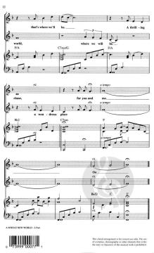A Whole New World von Alan Menken 