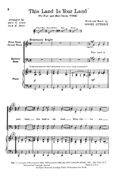 This Land Is Your Land (Woody Guthrie) 