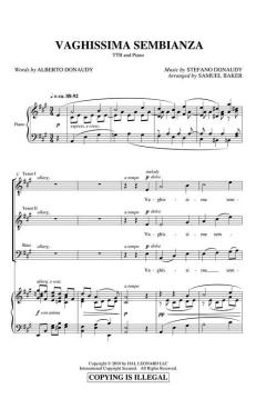 Vaghissima Sembianza von Stefano Donaudy (Download) 