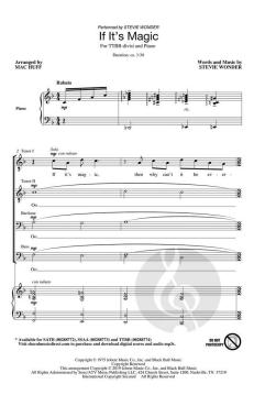 If It's Magic von Stevie Wonder (Download) 