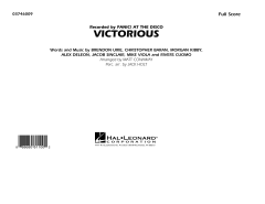 Victorious von Panic At The Disco (Download) 
