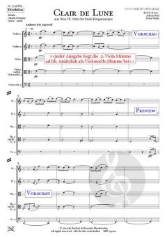 Clair de Lune von Claude Debussy 