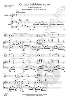 O mio Babbino caro, Solo di Lauretta - aus der Oper "Gianni Schicchi" von Giacomo Puccini 