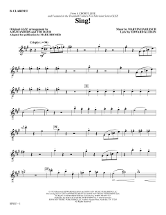 Sing! From A Chorus Line von Marvin Hamlisch (Download) 