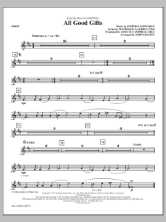 All Good Gifts von Stephen L. Schwartz (Download) 