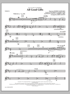 All Good Gifts von Stephen L. Schwartz (Download) 