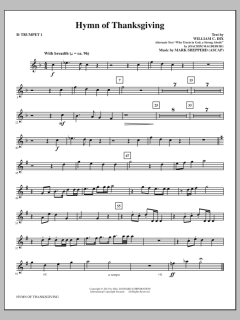 Hymn Of Thanksgiving von Mark Shepperd (Download) 