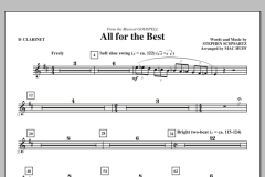 All For The Best von Stephen L. Schwartz (Download) 