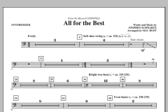 All For The Best von Stephen L. Schwartz (Download) 