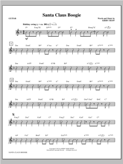 Santa Claus Boogie von Kirby Shaw (Download) 